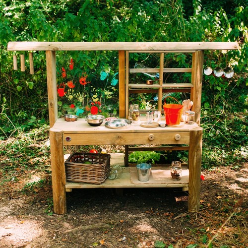 Garden wooden mud - mud, kitchen