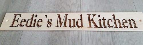 Personalised mud kitchen sign - kitchen,