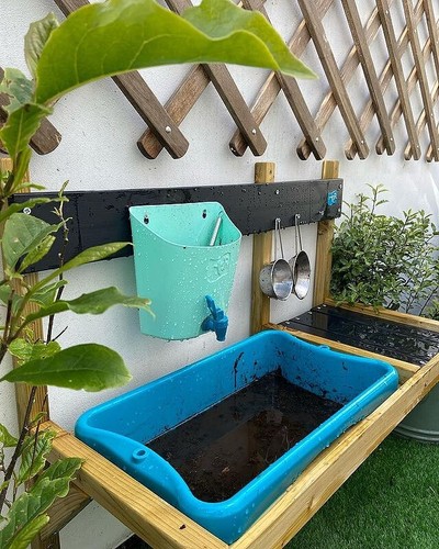Garden mud kitchen - garden,