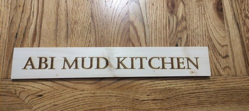 Personalised mud kitchen sign - kitchen,